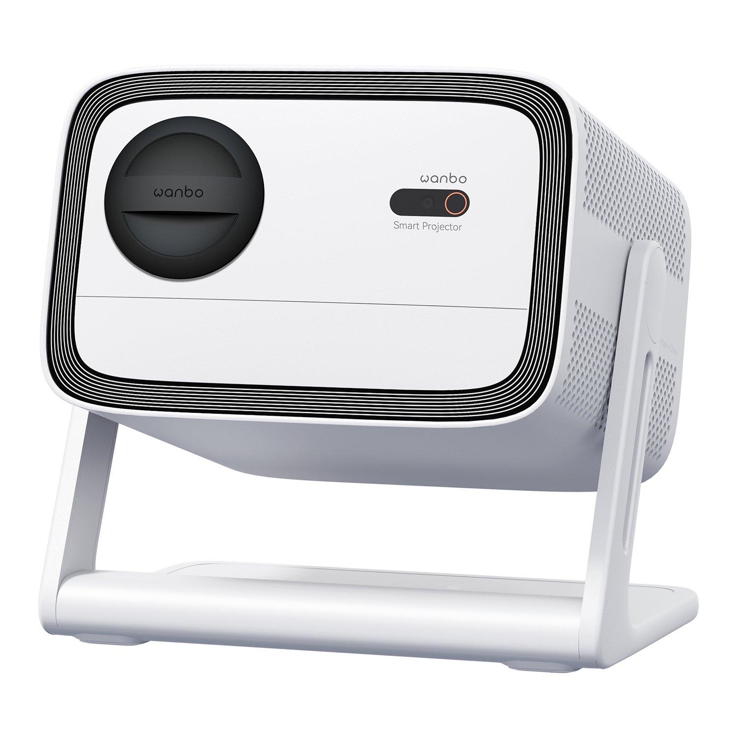 Wanbo VALI 1 – 1080P 900ANSI Android 11 Smart Home Theatre Projector – White